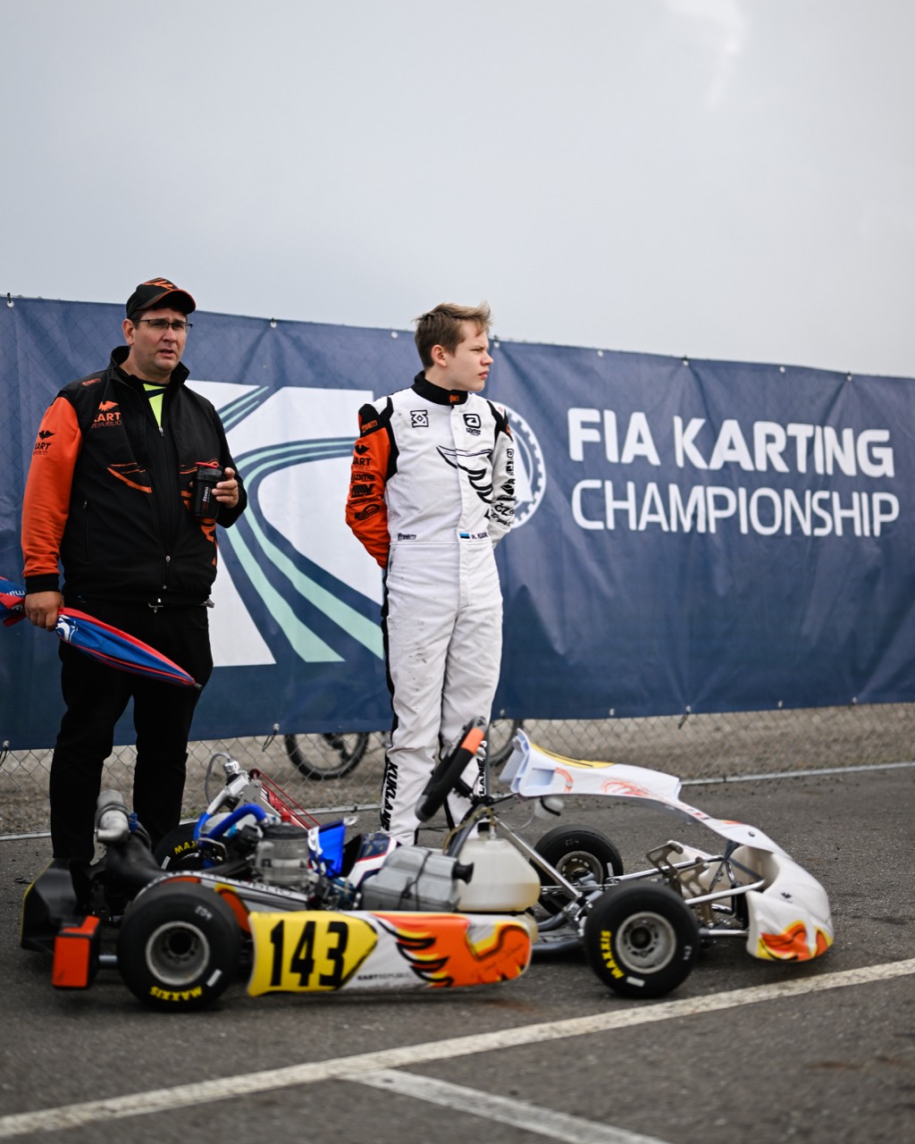 Sõitja FIA Karting Championship võistlusel